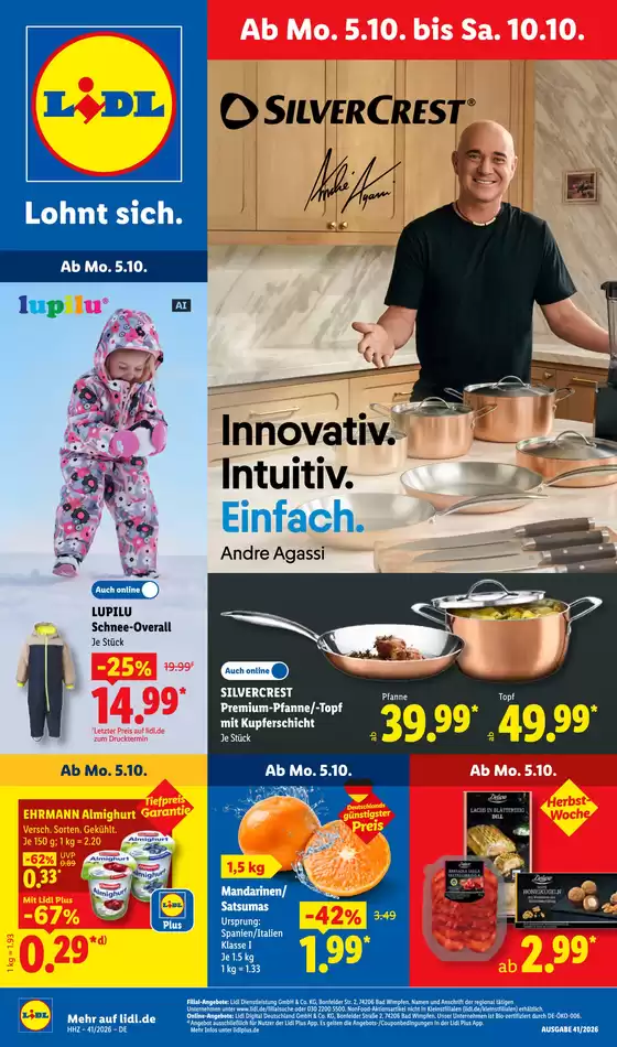 Lidl Prospekt in  | 05.10.2026 10.10.2026 | 2026-10-08T00:00:00.000Z - 2026-10-10T00:00:00.000Z