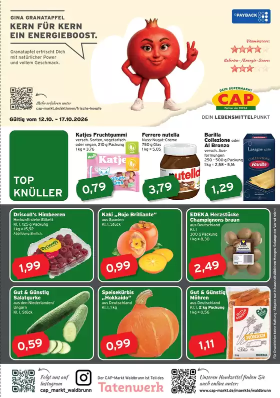 CAP Markt Prospekt | Attraktive Sonderangebote für alle | 2026-10-12T00:00:00.000Z - 2026-10-17T00:00:00.000Z