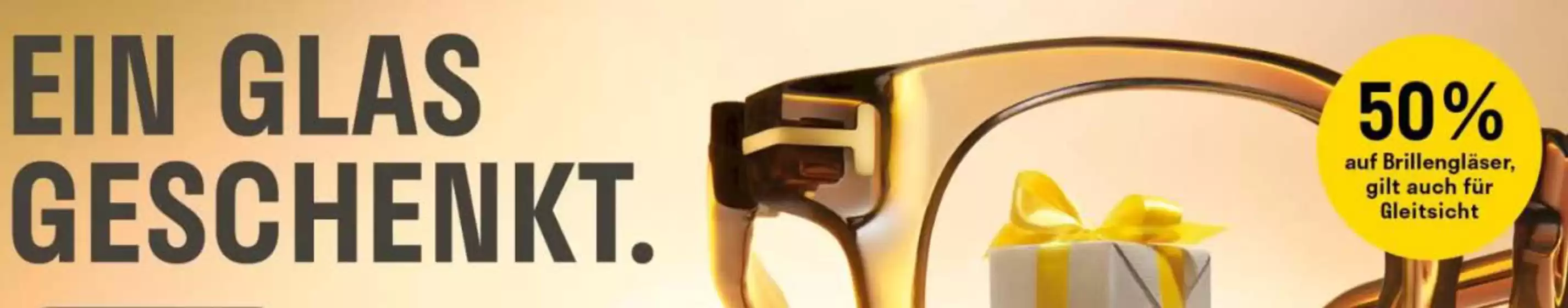 Optiker Bode Prospekt in Düren | Ein Glas Geschenkt. | 2026-10-08T00:00:00.000Z - 2026-10-20T00:00:00.000Z