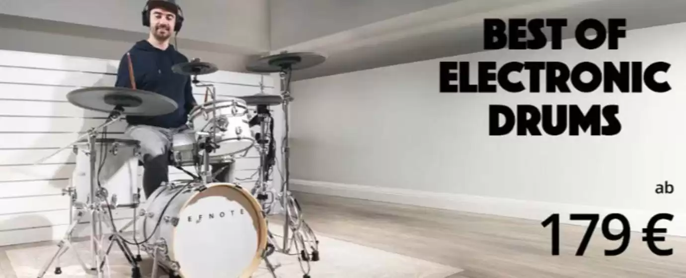 Thomann Prospekt in Altshausen | Best Of Electronic Drums  | 2026-10-09T00:00:00.000Z - 2026-10-31T00:00:00.000Z