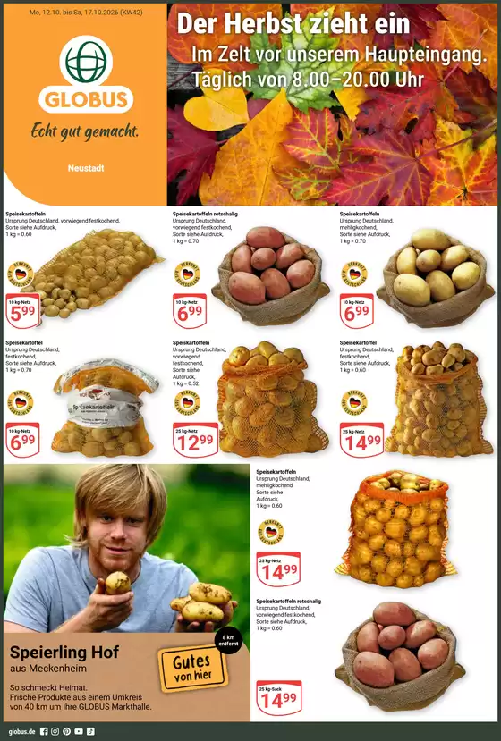 Globus Katalog | Aktuelle Angebote Neustadt a.d. Weinstraße | 2026-10-12T00:00:00.000Z - 2026-10-17T00:00:00.000Z