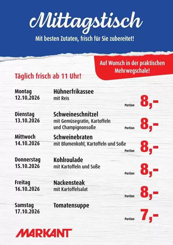 Markant Prospekt in Dresden | Exklusive Schnäppchen | 2026-10-12T00:00:00.000Z - 2026-10-17T00:00:00.000Z