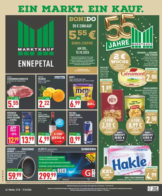 Marktkauf Katalog in Bochum | Exklusive Deals für unsere Kunden | 2026-10-12T00:00:00.000Z - 2026-10-17T00:00:00.000Z