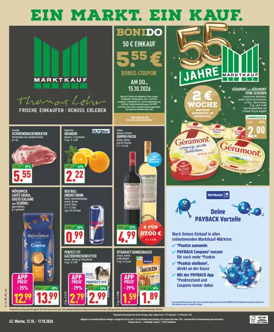 Marktkauf Katalog in Schlangen | Rabatte und Aktionen | 2026-10-12T00:00:00.000Z - 2026-10-17T00:00:00.000Z