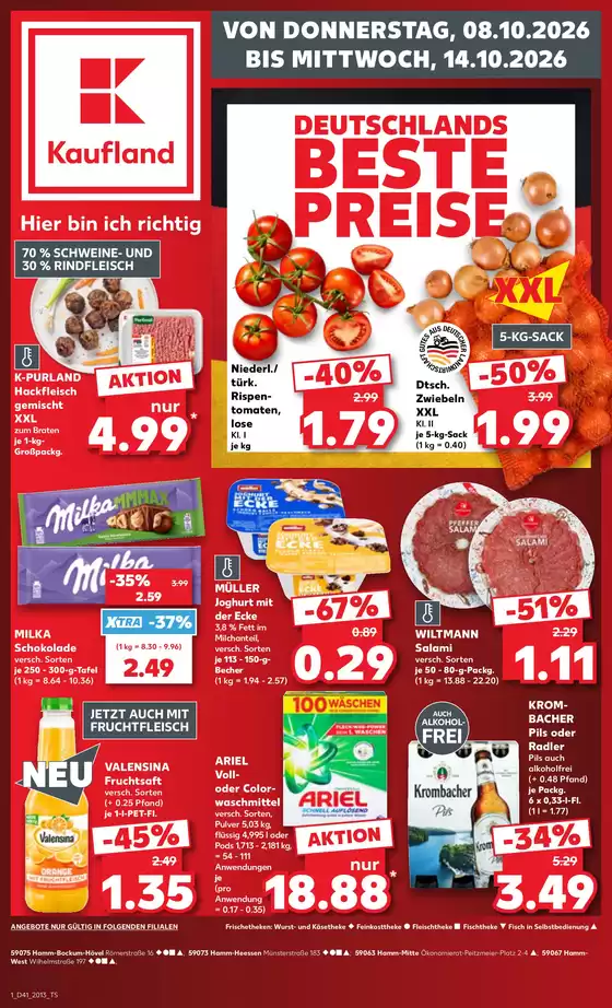 Kaufland Katalog | Sonderangebote für Sie | 2026-10-08T00:00:00.000Z - 2026-10-14T00:00:00.000Z