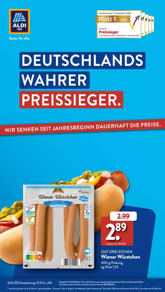 Aldi Süd Katalog in Mosbach | Top-Deals für alle Kunden | 2026-10-12T00:00:00.000Z - 2026-10-24T00:00:00.000Z