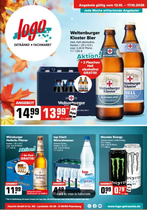 Logo Getränkemarkt Katalog in Gardelegen | Jede Woche Erfrischende Angebote!!!! | 2026-10-12T00:00:00.000Z - 2026-10-17T00:00:00.000Z