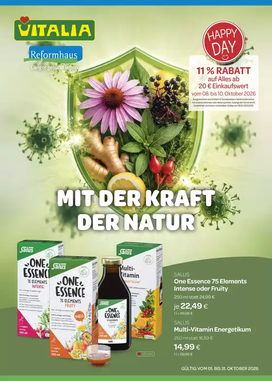 Vitalia Prospekt in Gevelsberg | Mit Der Kraft Der Natur | 2026-10-13T00:00:00.000Z - 2026-10-31T00:00:00.000Z