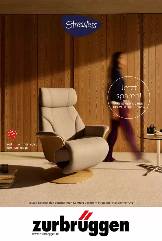 Zurbrüggen Katalog | Stressless | 2026-10-15T00:00:00.000Z - 2026-11-30T00:00:00.000Z