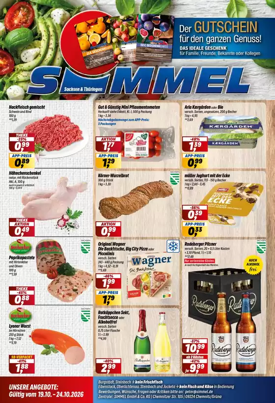 Simmel Prospekt in Delve | Unsere besten Schnäppchen | 2026-10-19T00:00:00.000Z - 2026-10-24T00:00:00.000Z