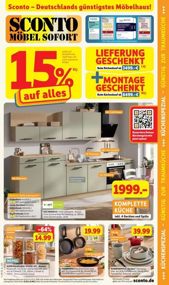 SCONTO Katalog | Exklusive Deals für unsere Kunden | 2026-10-14T00:00:00.000Z - 2026-11-10T00:00:00.000Z