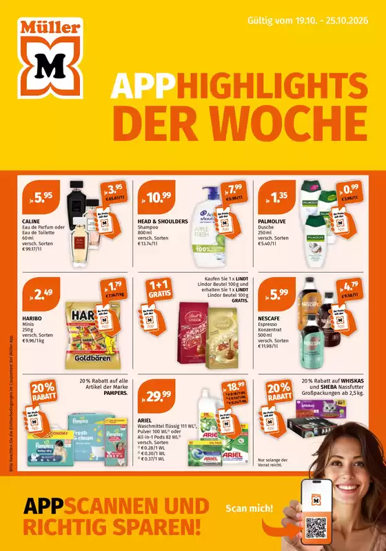 Müller Katalog in Nassau | App-Highlight-Oktober | 2026-10-19T00:00:00.000Z - 2026-10-25T00:00:00.000Z