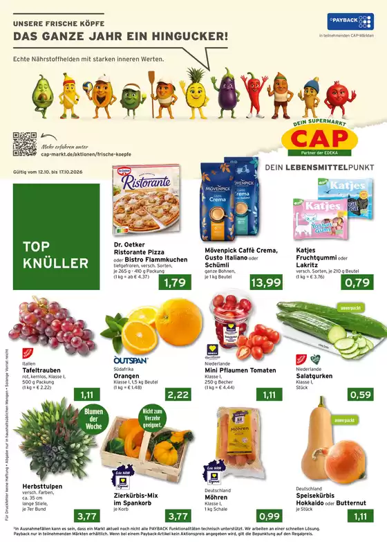 CAP Markt Prospekt in Erwitte | CAP Markt flugblatt | 2026-10-12T00:00:00.000Z - 2026-10-17T00:00:00.000Z