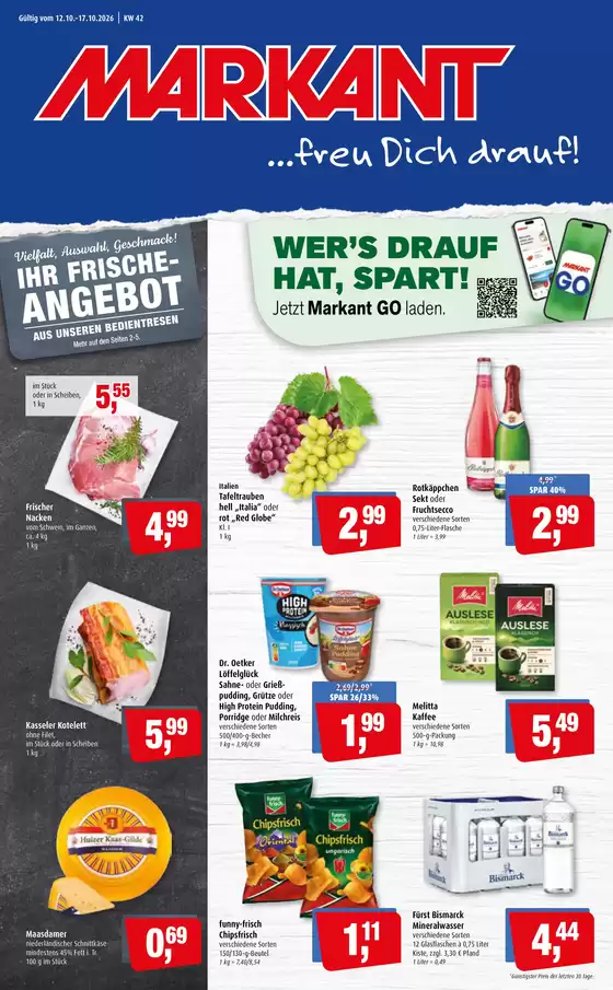 Markant Katalog in Breitengüßbach | Markant kw42 Basis | 2026-10-16T00:00:00.000Z - 2026-10-17T00:00:00.000Z