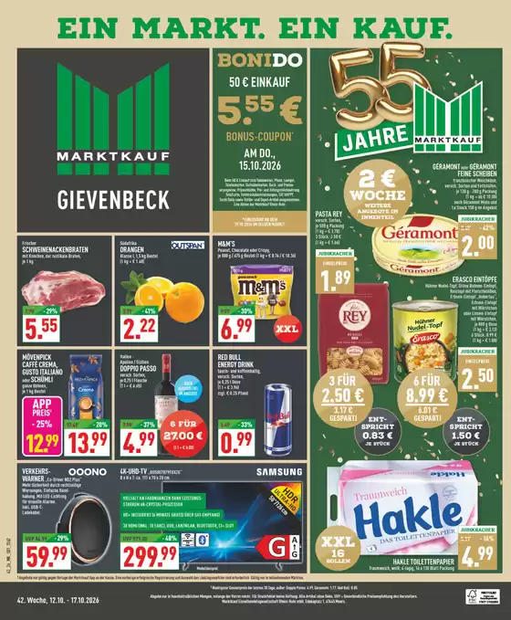 Marktkauf Katalog in Warendorf | Aktuelle Schnäppchen und Angebote | 2026-10-12T00:00:00.000Z - 2026-10-17T00:00:00.000Z