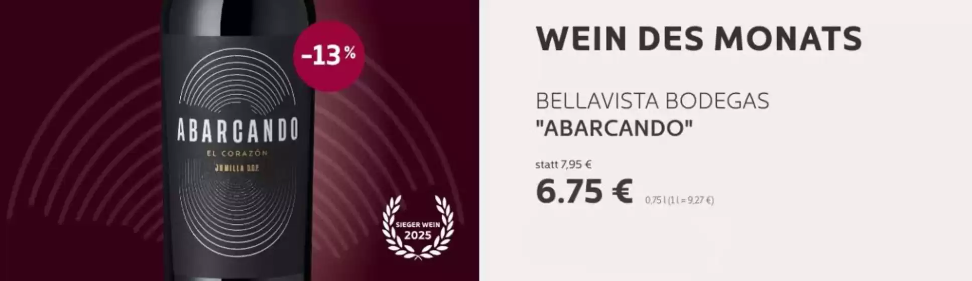 Vino Weinmarkt Prospekt in Lenggries | Wein Des Monats !!!! | 2026-10-16T00:00:00.000Z - 2026-10-28T00:00:00.000Z