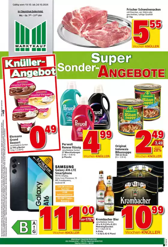 Marktkauf Katalog | Exklusive Schnäppchen | 2026-10-19T00:00:00.000Z - 2026-10-24T00:00:00.000Z