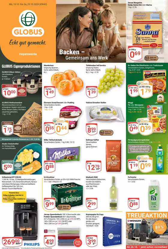 Globus Katalog in Radeburg | Aktuelle Angebote Hoyerswerda | 2026-10-19T00:00:00.000Z - 2026-10-25T00:00:00.000Z