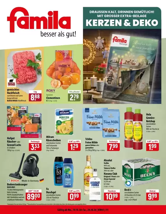 famila Katalog in Donauwörth | Angebote für Schnäppchenjäger | 2026-10-19T00:00:00.000Z - 2026-10-24T00:00:00.000Z