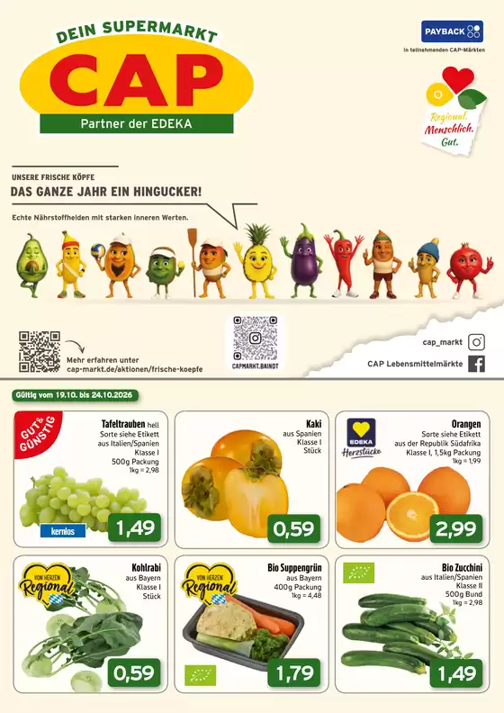 CAP Markt Katalog in Scheuring | Unsere besten Schnäppchen | 2026-10-19T00:00:00.000Z - 2026-10-24T00:00:00.000Z