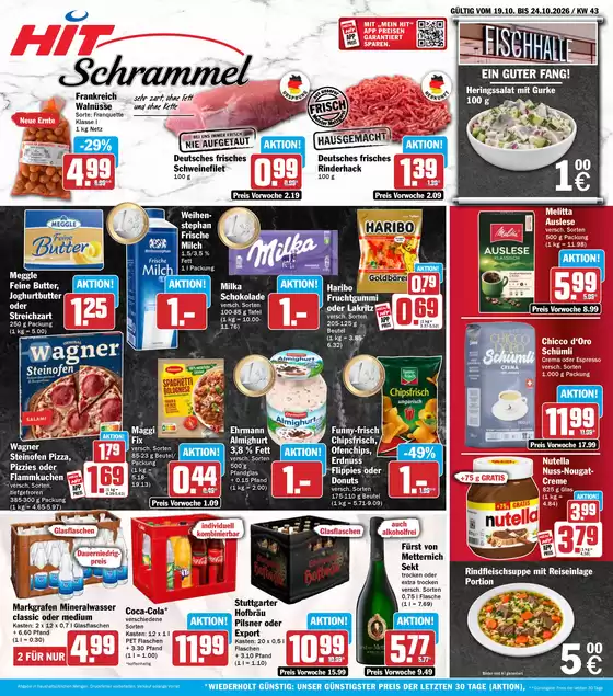 Hit Markt Katalog | Attraktive Angebote entdecken | 2026-10-19T00:00:00.000Z - 2026-10-24T00:00:00.000Z