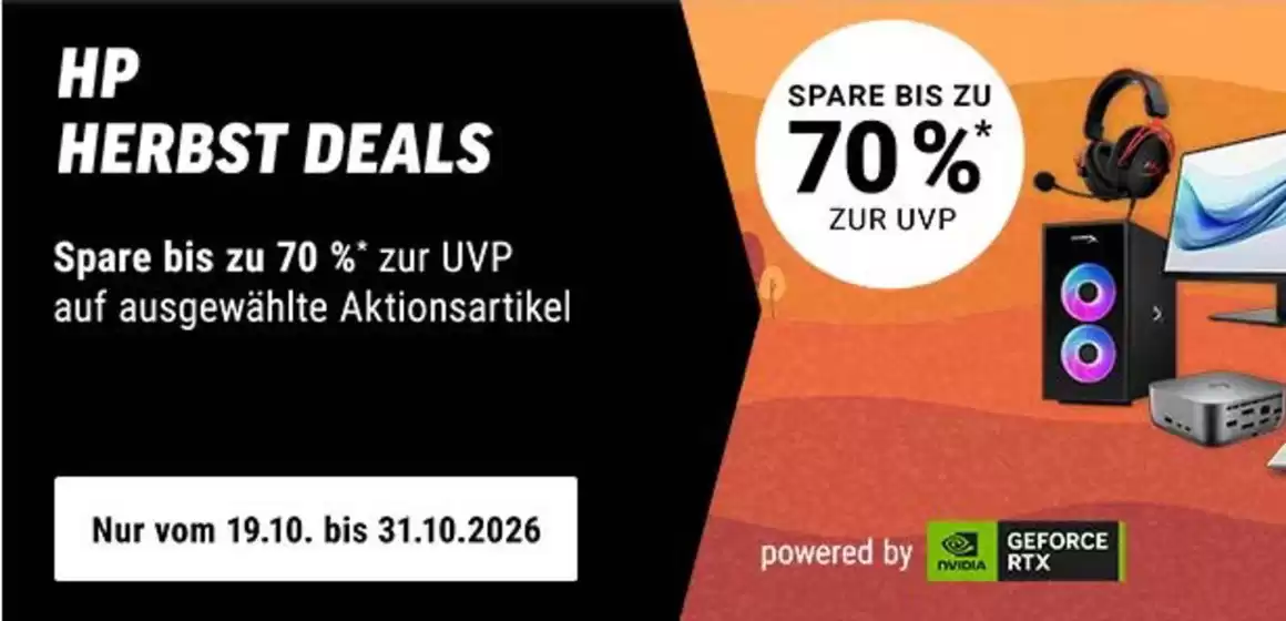 Notebooksbilliger Katalog in Wiesbaden | Hp Herbst Deals | 2026-10-19T00:00:00.000Z - 2026-10-31T00:00:00.000Z