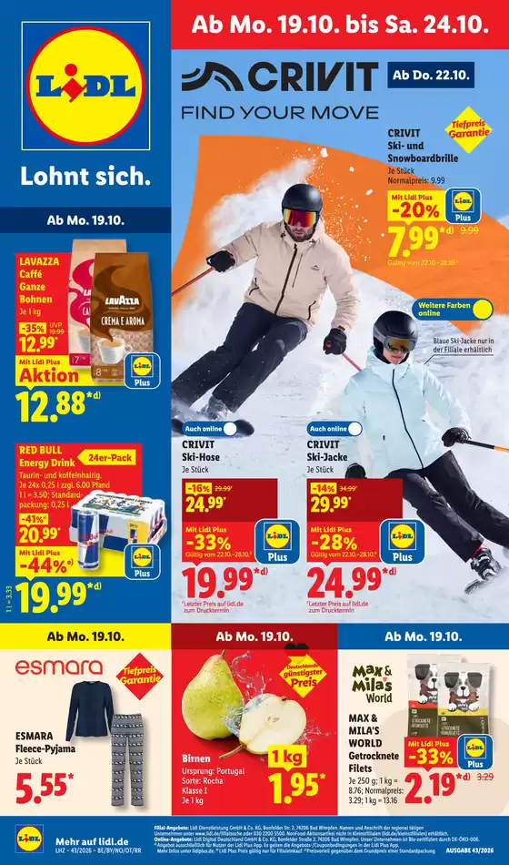 Lidl Katalog in Neuwied | 19.10.2026 24.10.2026 | 2026-10-20T00:00:00.000Z - 2026-10-24T00:00:00.000Z