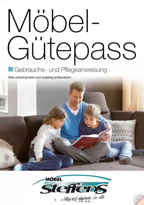 Möbel Steffens Katalog in Rinteln | Mobel Gutepass | 2026-10-20T00:00:00.000Z - 2026-12-31T00:00:00.000Z