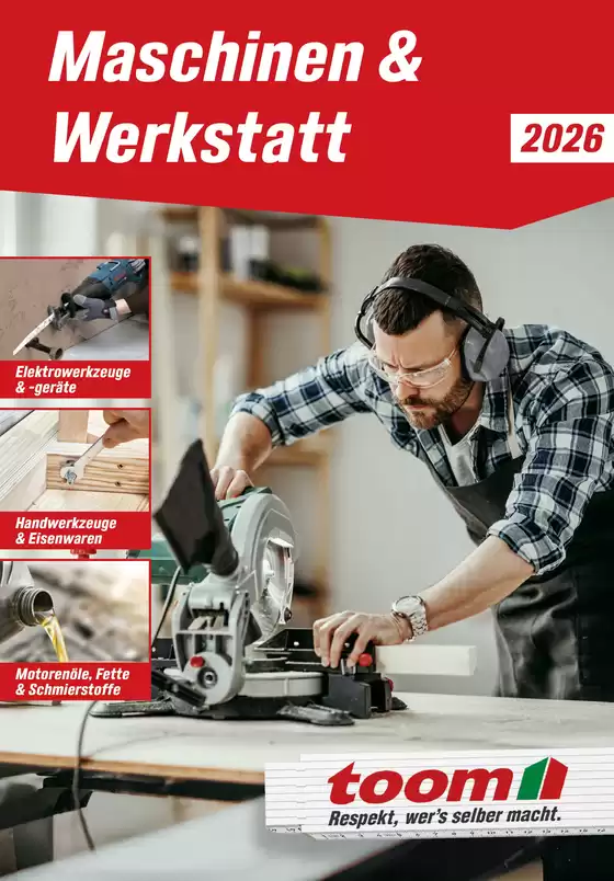 toom Baumarkt Prospekt in Simmern-Hunsrück | Maschinen Werkstatt 2026 | 2026-01-01T00:00:00.000Z - 2026-12-31T00:00:00.000Z
