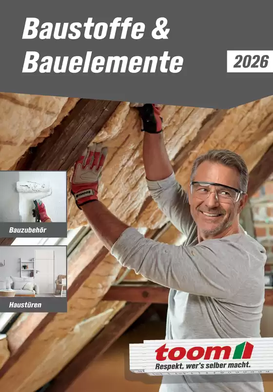 toom Baumarkt Prospekt in Sonneberg | Baustoffe Bauelemente 2026 | 2026-01-01T00:00:00.000Z - 2026-12-31T00:00:00.000Z