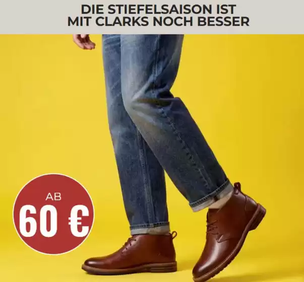 Clarks Katalog | Die Stiefelsaison Ist Mit Clarks Noch Besser!  | 2026-10-21T00:00:00.000Z - 2026-10-31T00:00:00.000Z