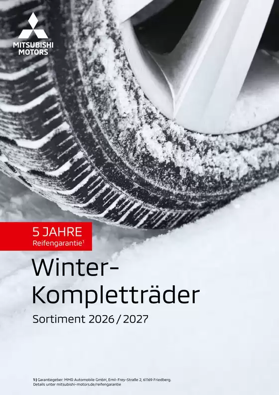 Mitsubishi Katalog | Winterkomplettradprogramm 2026-2027 | 2026-01-01T00:00:00.000Z - 2027-12-31T00:00:00.000Z