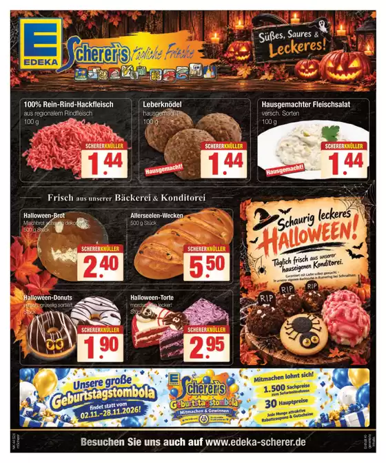 Edeka Scherer Katalog | Flugblatt KW44 2026 | 2026-11-02T00:00:00.000Z - 2026-11-28T00:00:00.000Z