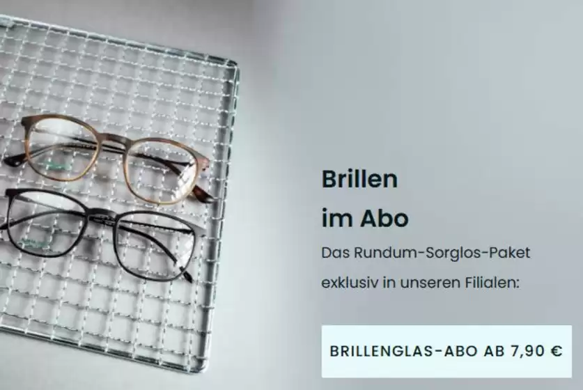 Abele Optik Prospekt in Wittlich | Brillen Im Abo | 2026-10-22T00:00:00.000Z - 2026-11-01T00:00:00.000Z