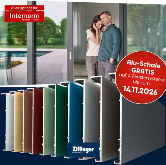 Bauzentrum Zillinger Katalog | Alu - Achale Gratis | 2026-10-22T00:00:00.000Z - 2026-11-14T00:00:00.000Z