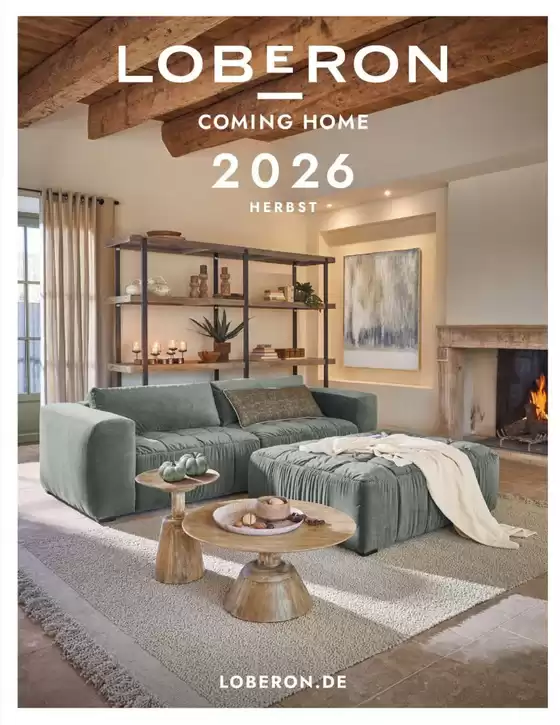 Loberon Katalog in Erkelenz | Coming Home 2026 Herbst  | 2026-10-22T00:00:00.000Z - 2026-12-25T00:00:00.000Z