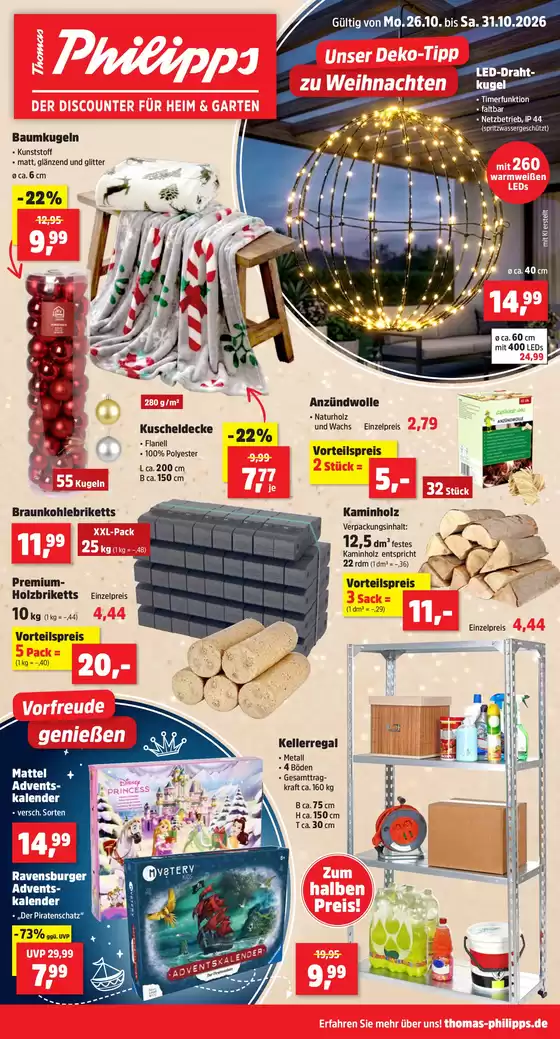 Thomas Philipps Prospekt | Oktober 4 KW 44 DE digitale ausgabe 150dpi einzelseiten | 2026-10-26T00:00:00.000Z - 2026-10-31T00:00:00.000Z