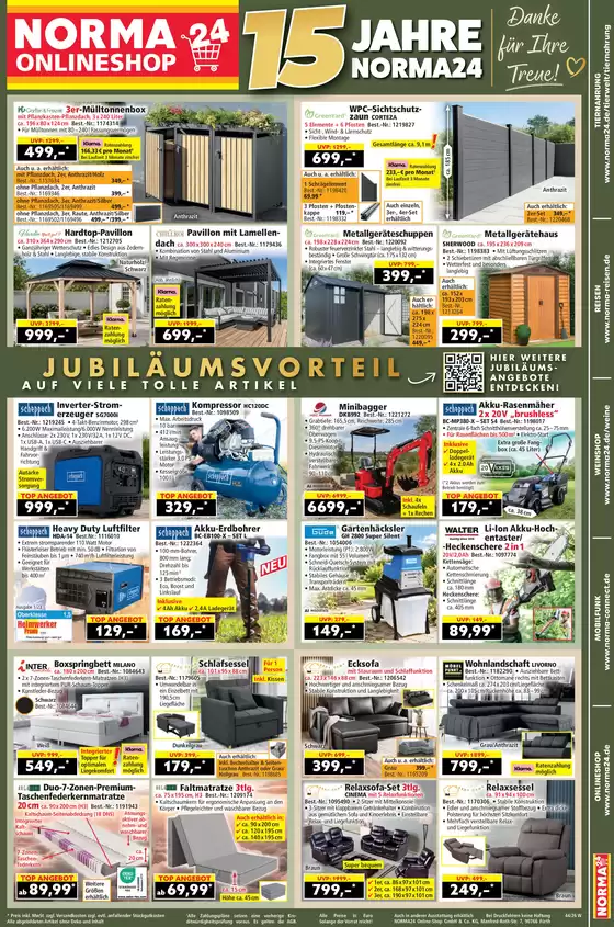 Norma Katalog in Himmelkron | NORMA24 Prospektbeilage Gültig ab Mo 26.10.2026 | 2026-10-26T00:00:00.000Z - 2026-10-31T00:00:00.000Z