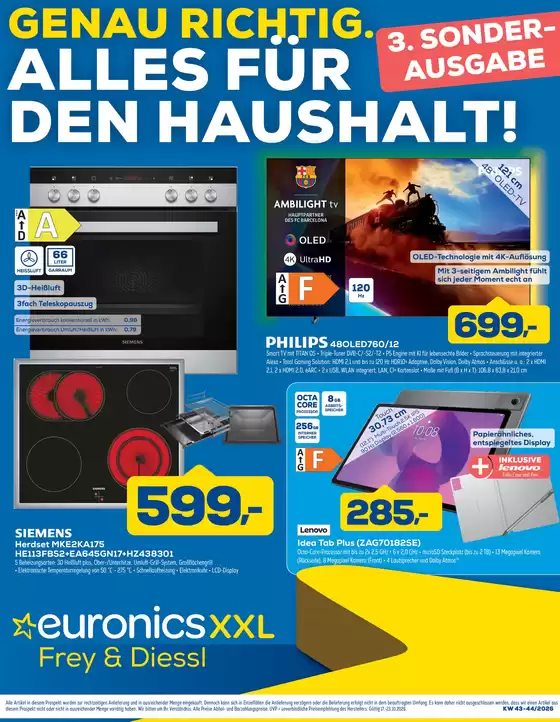 Euronics Katalog | Hausgeräte für ein modernes Zuhause | 2026-10-23T00:00:00.000Z - 2026-10-23T00:00:00.000Z