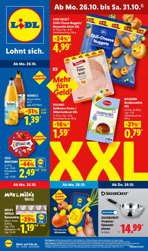 Lidl Prospekt | 26.10.2026 31.10.2026 | 2026-10-26T00:00:00.000Z - 2026-10-31T00:00:00.000Z