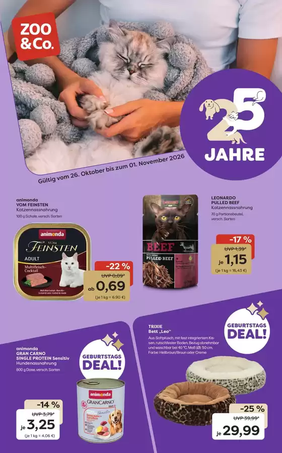 Zoo & Co Katalog | Zoo Co flugblatt | 2026-10-26T00:00:00.000Z - 2026-11-01T00:00:00.000Z