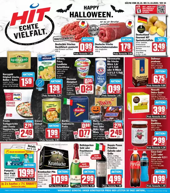 Hit Markt Katalog | Hit Markt flugblatt | 2026-10-26T00:00:00.000Z - 2026-10-31T00:00:00.000Z