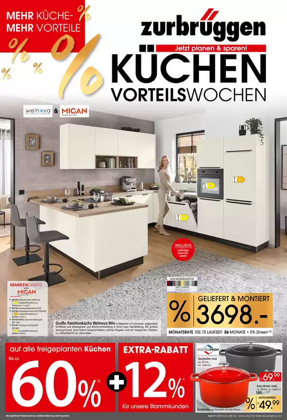 Zurbrüggen Katalog | Küchen Vorteilswochen | 2026-10-26T00:00:00.000Z - 2026-12-05T00:00:00.000Z