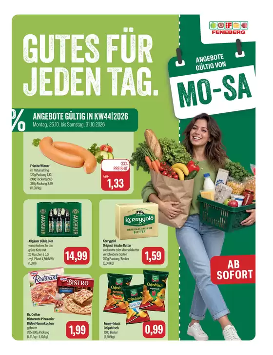 Feneberg Prospekt in | Beilage KW44 BlC3A4tterkatalog | 2026-10-26T00:00:00.000Z - 2026-10-31T00:00:00.000Z