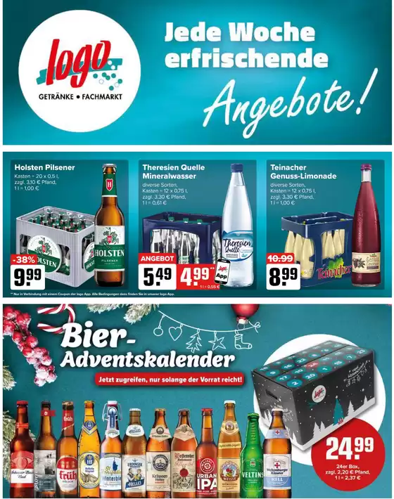 Logo Getränkemarkt Katalog | Jede Woche Erfrischende Angebote!!!!!! | 2026-10-26T00:00:00.000Z - 2026-10-31T00:00:00.000Z