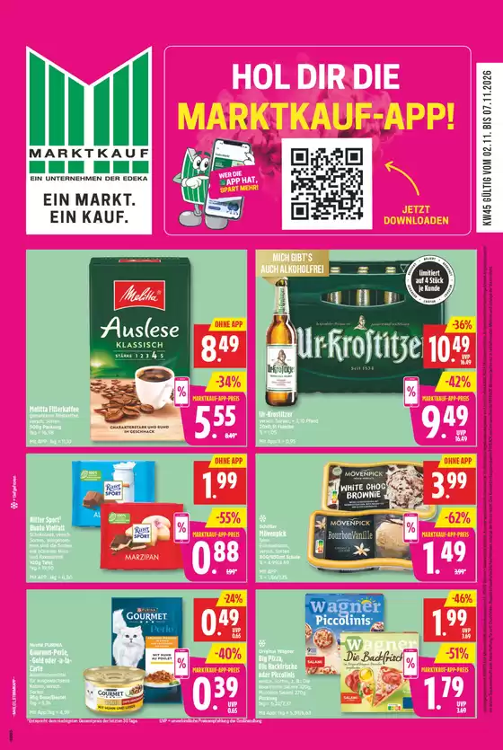 Marktkauf Katalog in Weinsberg | Sonderangebote für Sie | 2026-11-02T00:00:00.000Z - 2026-11-07T00:00:00.000Z