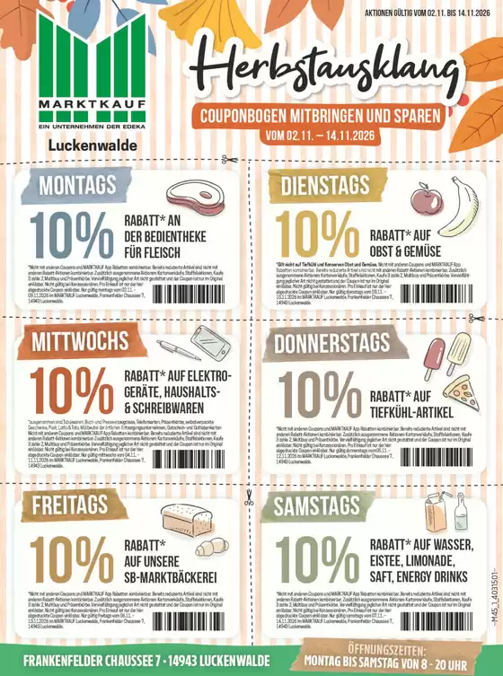 Marktkauf Katalog | Tolle Rabatte auf ausgewählte Produkte | 2026-11-02T00:00:00.000Z - 2026-11-14T00:00:00.000Z