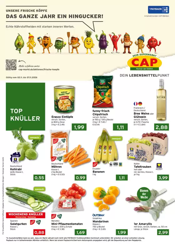 CAP Markt Katalog | Unsere besten Deals für Sie | 2026-11-02T00:00:00.000Z - 2026-11-07T00:00:00.000Z