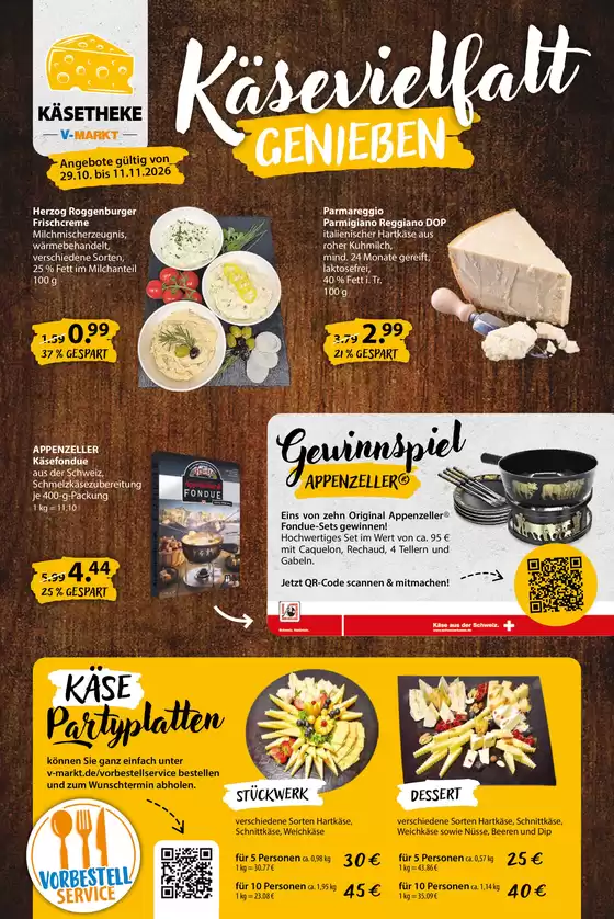 V Markt Katalog | Käsebeilage | 2026-10-29T00:00:00.000Z - 2026-11-11T00:00:00.000Z
