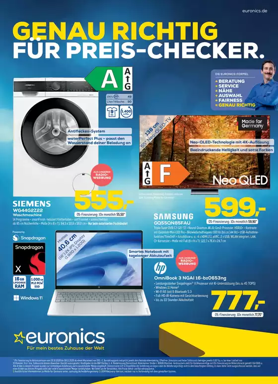 Euronics Katalog in Schülp | Aus unserer Werbung | 2026-10-28T00:00:00.000Z - 2026-11-08T00:00:00.000Z